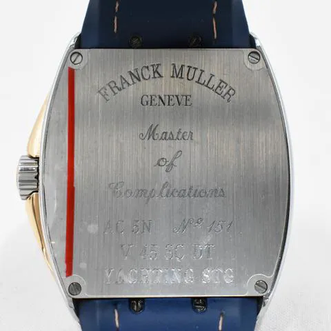 Franck Muller Vanguard V 45 SC DT 44mm Stainless steel Blue 5