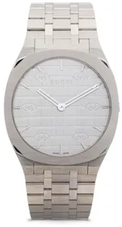 Gucci 25H 18825529-17 Stainless steel Silver