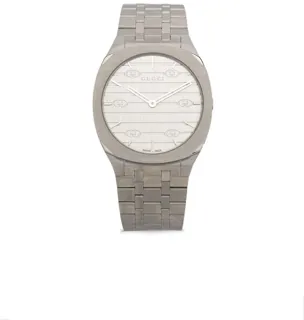 Gucci 25H 17443171-17 stainless steel$Sapphire Glass Silver