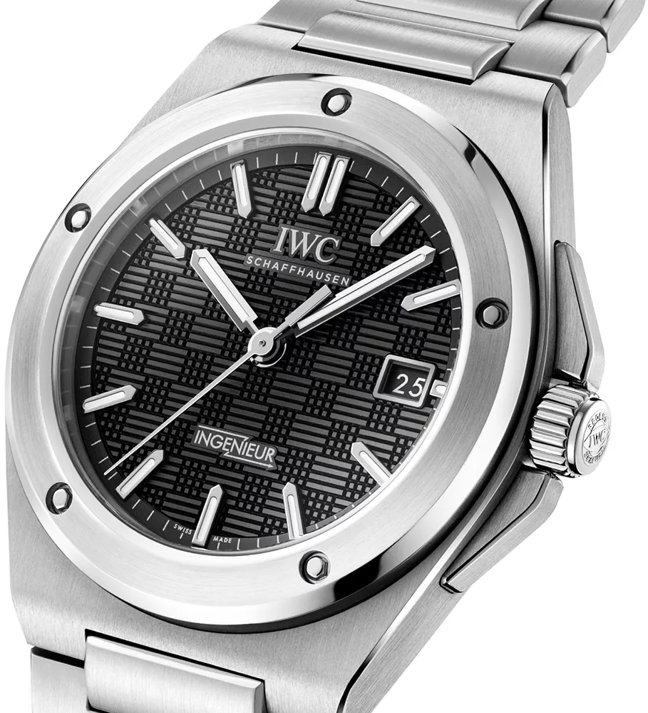 IWC Ingenieur IW328901 40mm Stainless steel Black 3