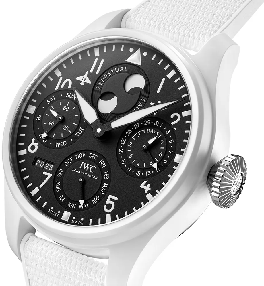 IWC Pilot IW503008 46.5mm Ceramic and White ceramic Black 4