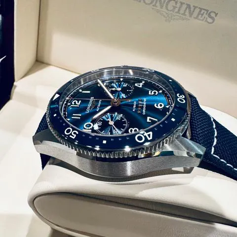 Longines Spirit L38214932 42mm Stainless steel Blue 4