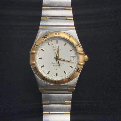 Omega Constellation 1202.30.00 36mm Yellow gold and Stainless steel Silver