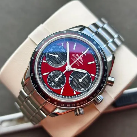 Omega Speedmaster Racing 326.30.40.50.11.001 40mm Stainless steel Red 5