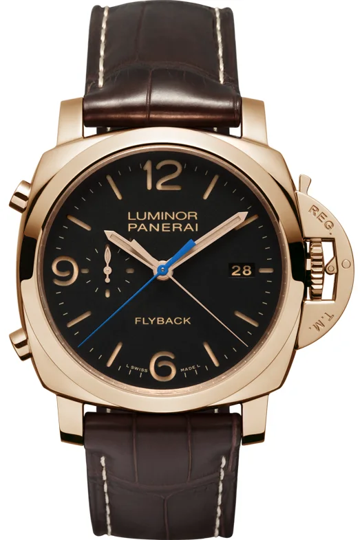 Panerai Luminor 1950 PAM 00525 44mm Rose gold Black