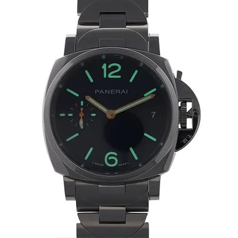 Panerai Luminor Marina PAM 01123 38mm Stainless steel Blue 1