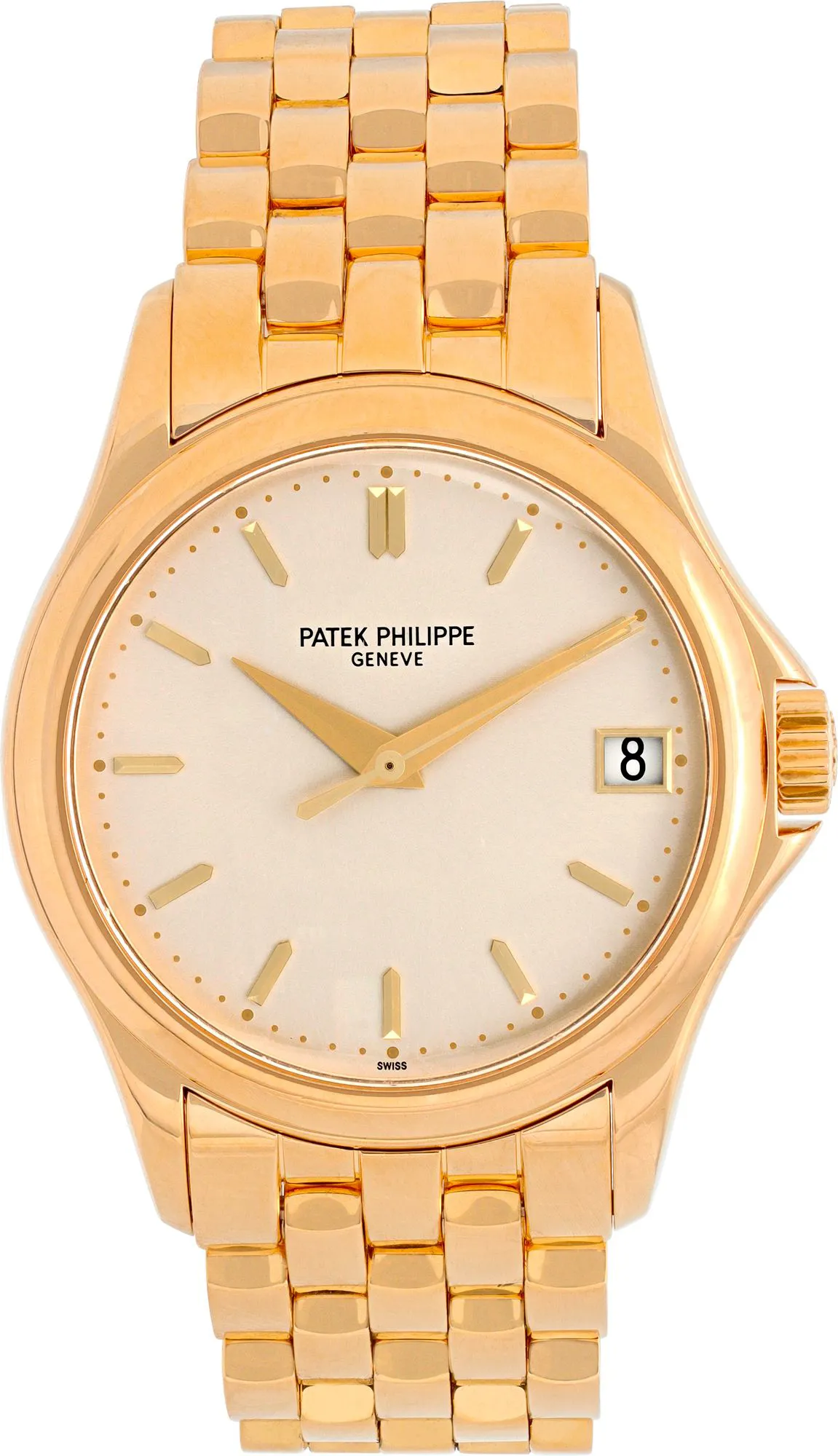 Patek Philippe Calatrava 5127 37mm Yellow gold Gray