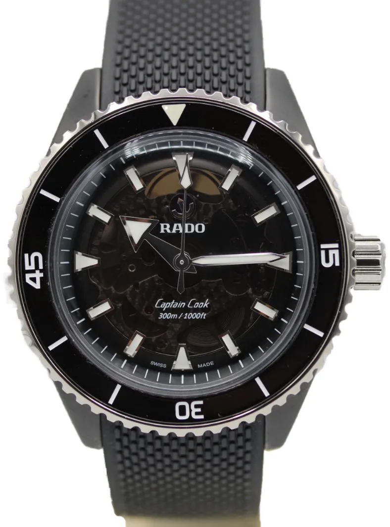 Rado Captain Cook R32127156 43mm Ceramic Black