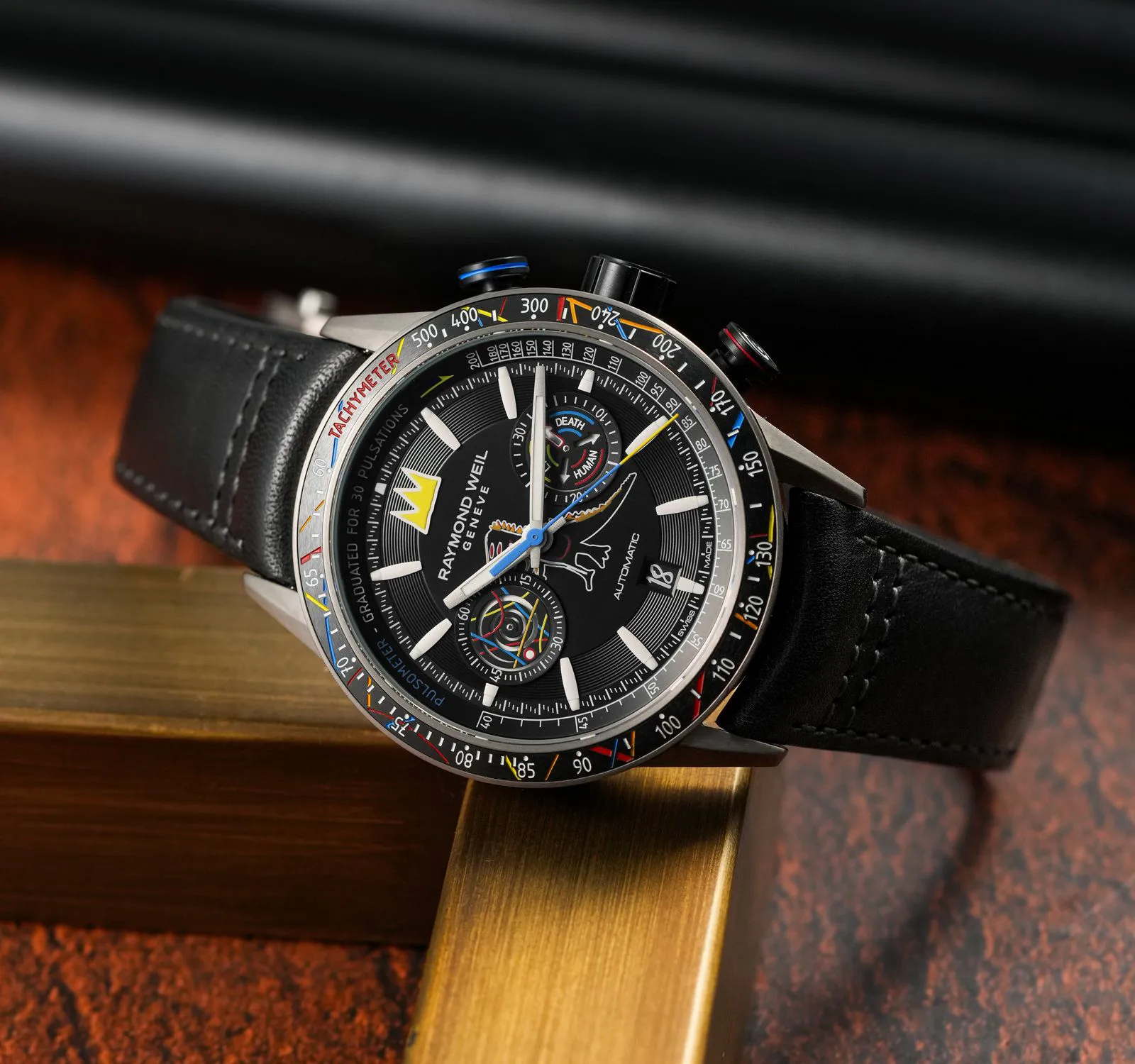 Raymond Weil Freelancer 7780-TIC-JMB01-G23A 43.5mm Titanium Black 2