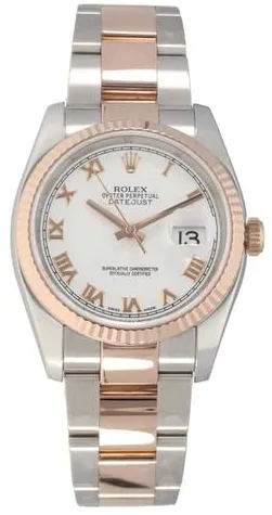 Rolex Datejust 36 116231 36mm White