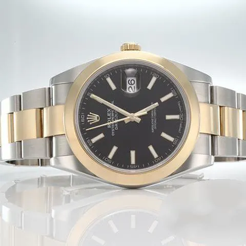 Rolex Datejust 41 126303 41mm Yellow gold and Stainless steel Black 3