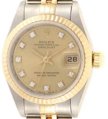 Rolex Datejust 69173G 25mm Yellow gold and Stainless steel Gold