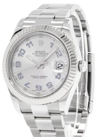 Rolex Datejust II 116334 41mm Stainless steel Silver