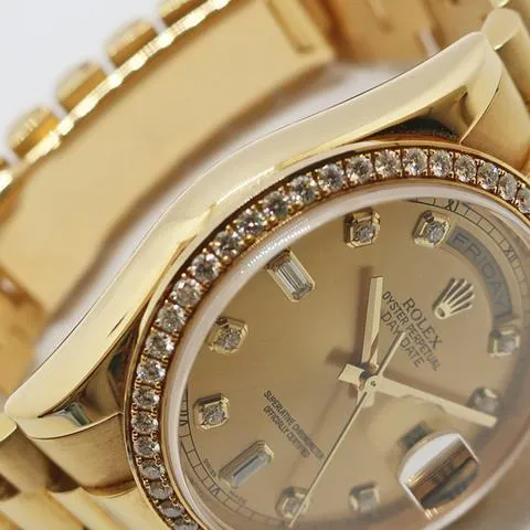 Rolex Day-Date 36 118348A 36mm Yellow gold Champagne 4