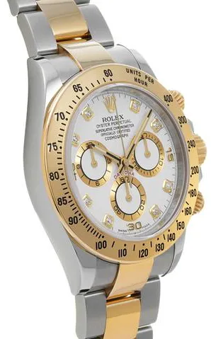 Rolex Daytona 116523G 40mm Stainless steel White 2