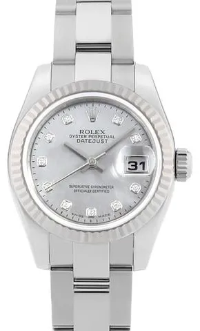 Rolex Lady-Datejust 179174NG 26mm Yellow gold and Stainless steel Gray