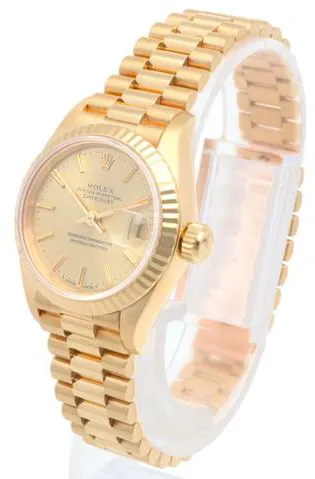 Rolex Lady-Datejust 69178 26mm Yellow gold Champagne 2