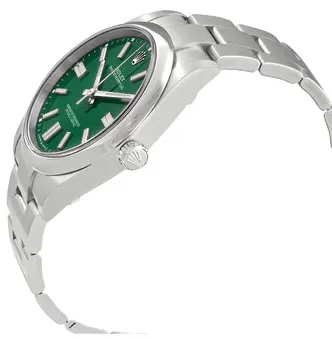 Rolex Oyster Perpetual 124300GNSO 41mm Stainless steel Green 6