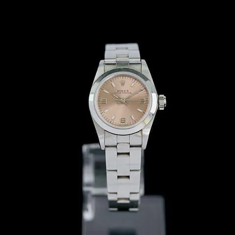 Rolex Oyster Perpetual 76080 24mm Stainless steel Rose