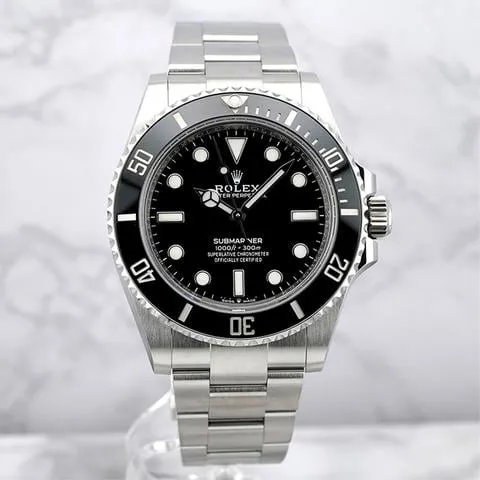 Rolex Submariner (No Date) 41 124060 41mm Stainless steel Black 2