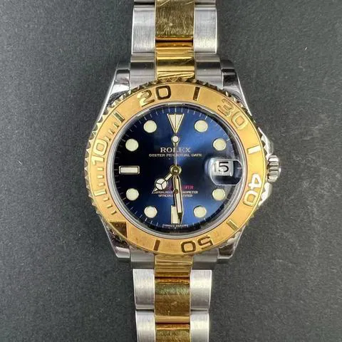 Rolex Yacht-Master 168623 35mm Yellow gold and Stainless steel Blue