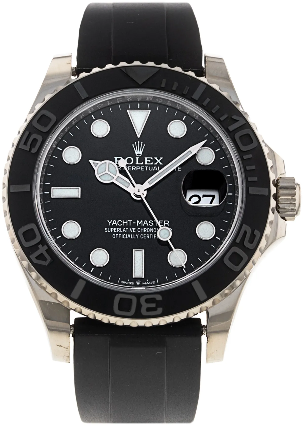 Rolex Yacht-Master 42 226659 42mm White gold Black