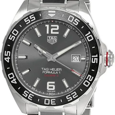 TAG Heuer Formula 1 Calibre 5 WAZ2011.BA0843/WAZ2011BA0843 43mm Stainless steel Black