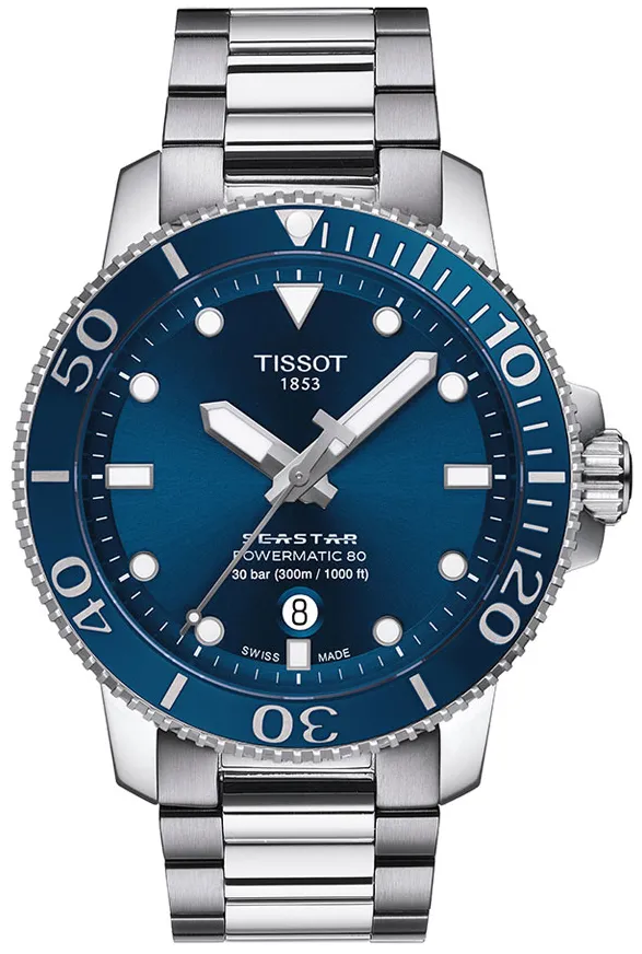 Tissot Seastar 1000 T120.407.11.041.03 43mm Stainless steel Blue