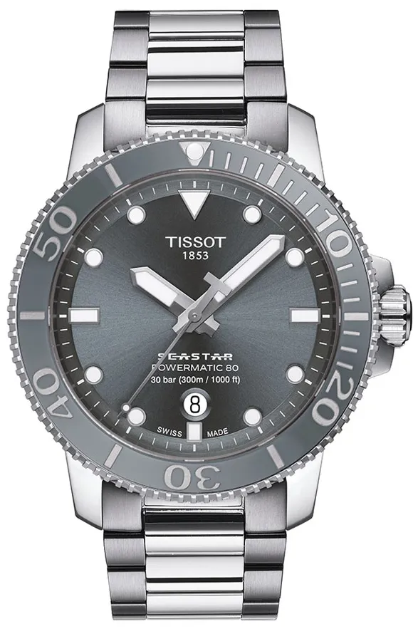 Tissot Seastar 1000 T120.407.11.081.01 43mm Stainless steel Gray