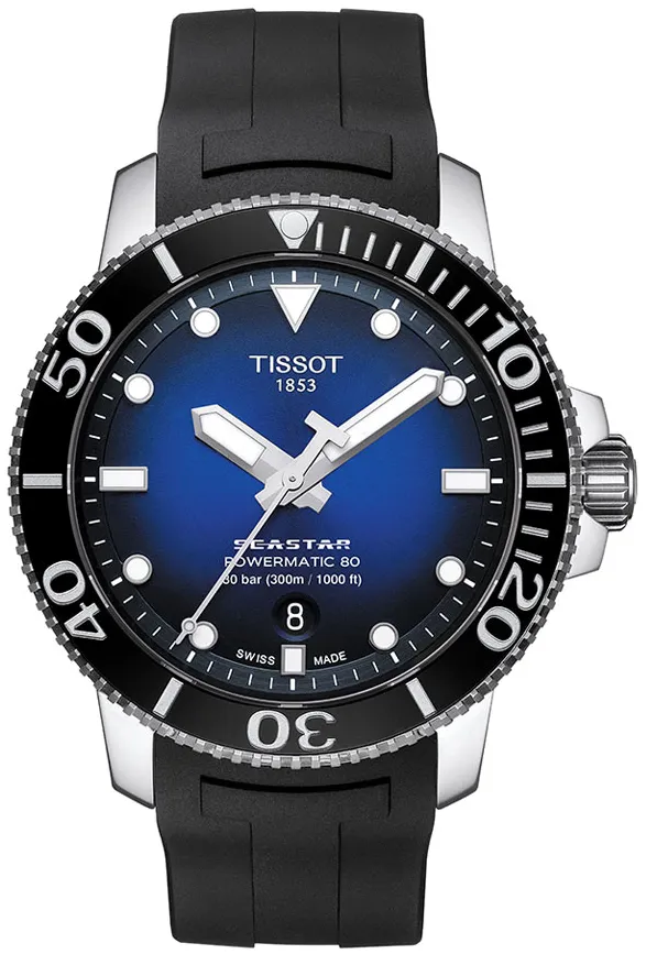 Tissot Seastar 1000 T120.407.17.041.00 43mm Stainless steel Black