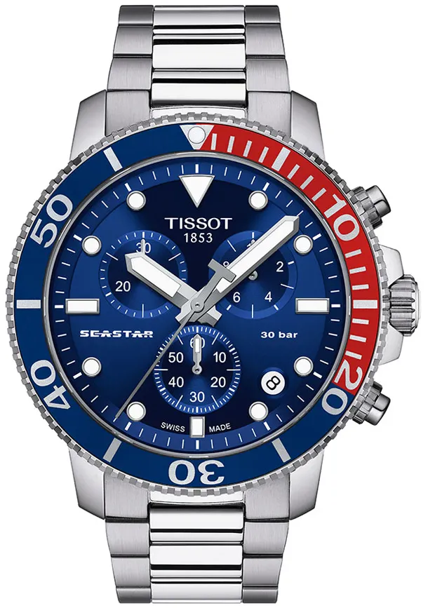 Tissot Seastar 1000 T120.417.11.041.03 45.5mm Stainless steel Blue