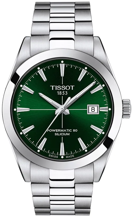 Tissot Gentleman Powermatic T1274071109101 40mm Stainless steel Green