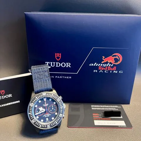 Tudor Pelagos M25807KN-0001 43mm Carbon fiber Blue