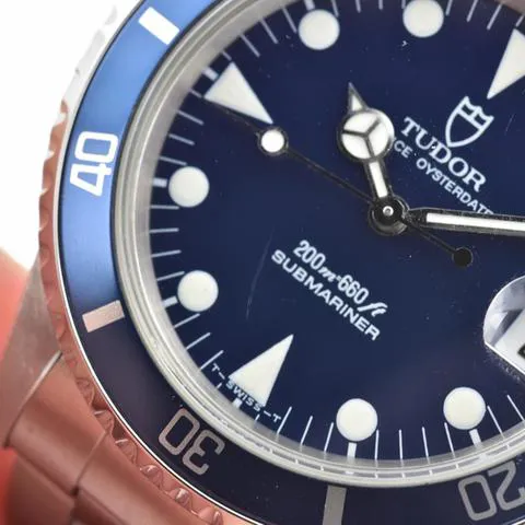 Tudor Submariner 79090 36mm Stainless steel Blue 9