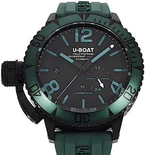 U-Boat Sommerso 9667 Stainless steel Black