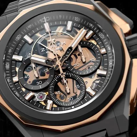 Zenith Defy Extreme 87.9100.9004/03.I001 45mm Rose gold Skeleton 1