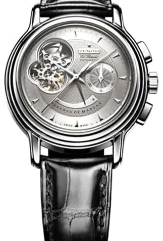 Zenith El Primero Chronomaster 03.0240.4021/02.C495 40mm Stainless steel Gray