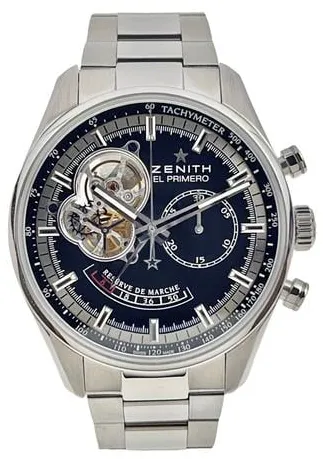 Zenith El Primero Chronomaster 03.2080.4021 42mm Stainless steel Black