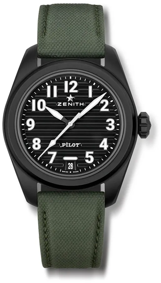 Zenith Pilot 49.4000.3620/21.I001 40mm Black ceramic Black 1