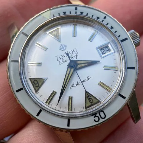 Zodiac Sea Wolf 722-946B 35mm Stainless steel White 3