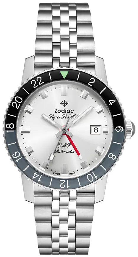 Zodiac Sea Wolf ZO9415 40mm Stainless steel Silver