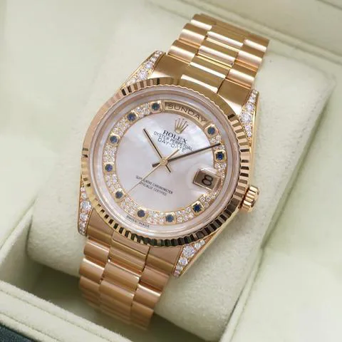 Rolex Day-Date 36 118338 36mm Yellow gold Mother-of-pearl 8