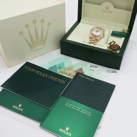 Rolex Day-Date 36 118338 36mm Yellow gold Mother-of-pearl 9