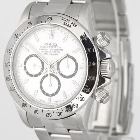 Rolex Daytona 16520 40mm Stainless steel White 4