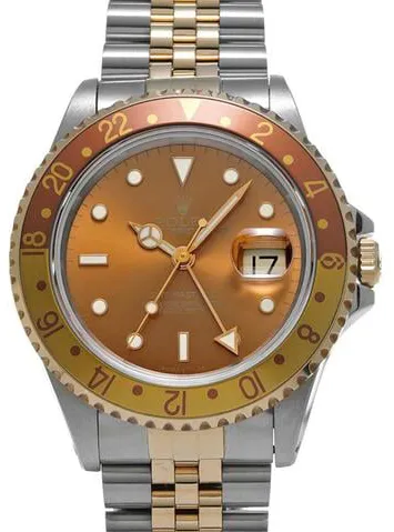 Rolex GMT-Master II 16713 40mm Stainless steel Brown