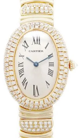 Cartier Baignoire W1506056 23mm Ivory