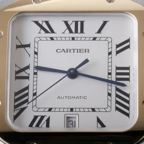 Cartier Santos W2SA0006 48mm Yellow gold and Stainless steel Silver 5