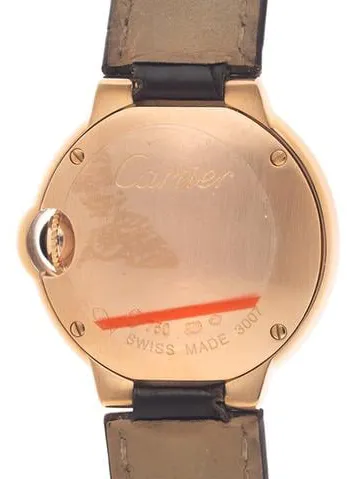 Cartier Ballon Bleu 3007 28mm Rose gold Silver 5