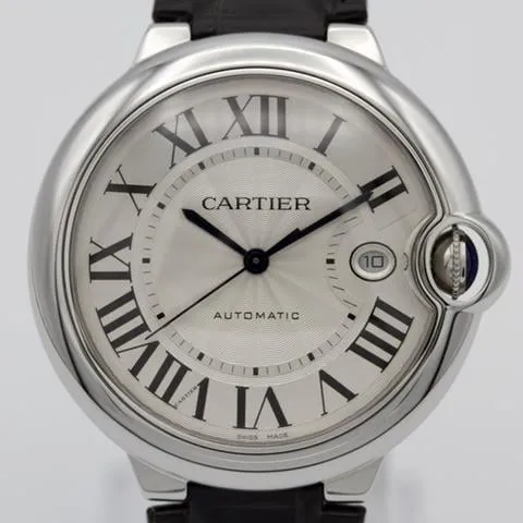 Cartier Ballon Bleu 42mm W69016Z4 42mm Stainless steel Silver