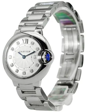 Cartier Ballon Bleu 28mm WE902073 28mm Stainless steel Silver 2